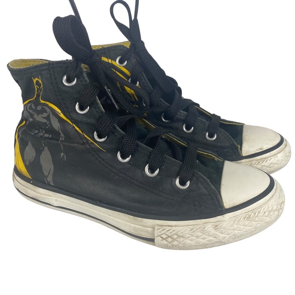 Converse Chuck Taylor All Star Batman High Top Sneakers - Size 1 - Picture 4 of 13